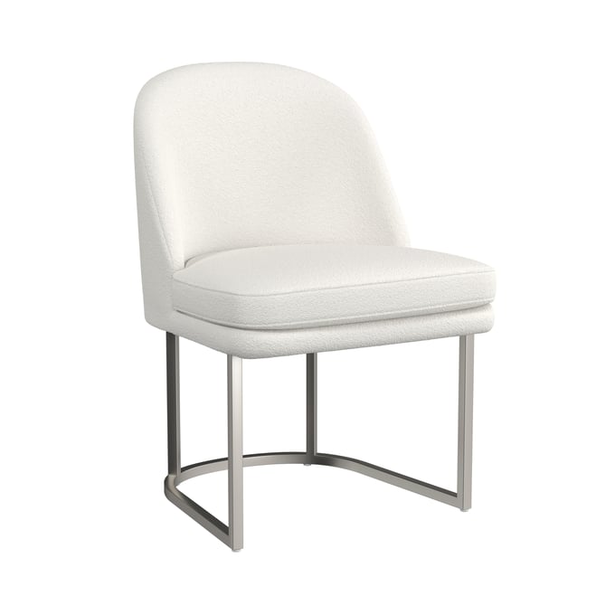 Bassett Mirror Pearl White Dining Chair BMC-9735-DR-800