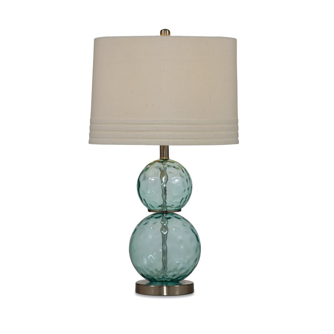 Bassett Mirror Barika Green Table Lamp BMC-L2522TEC