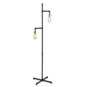 Bassett Mirror Telestar Rustic Floor Lamp