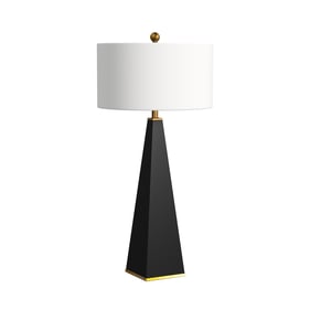 Bassett Mirror Elle Black Table Lamp