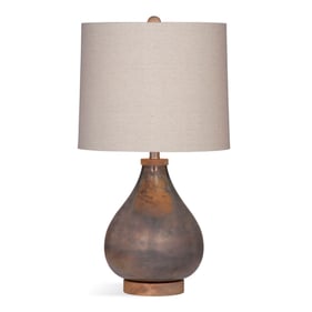 Bassett Mirror Paisley Copper Table Lamp