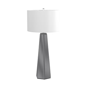 Bassett Mirror Lenox Gray Table Lamp