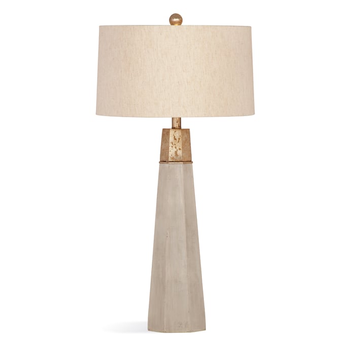 Bassett Mirror Rowan Grey Table Lamp BMC-L3223TEC