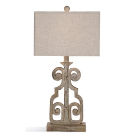 Bassett Mirror Braylin Grey Table Lamp