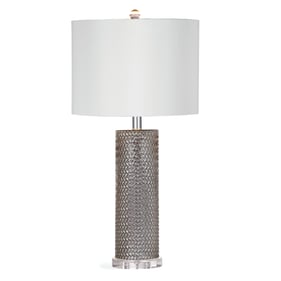 Bassett Mirror Nina Silver Table Lamp