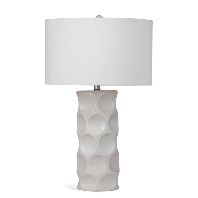 Bassett Mirror Cassidy White Table Lamp BMC-L3339TEC