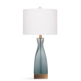 Bassett Mirror Anthea Blue Table Lamp