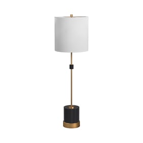 Bassett Mirror Ogden Black Table Lamp