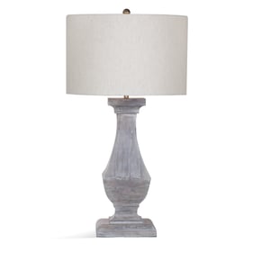 Bassett Mirror Derek Grey Table Lamp