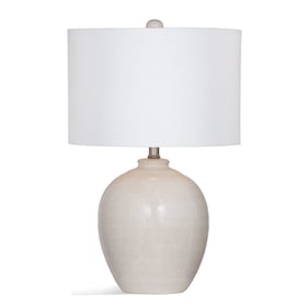 Bassett Mirror Ellen White Table Lamp