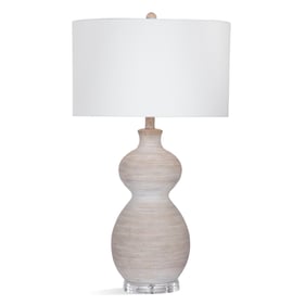 Bassett Mirror Sandy White Table Lamp