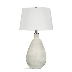 Bassett Mirror Niello White Table Lamp