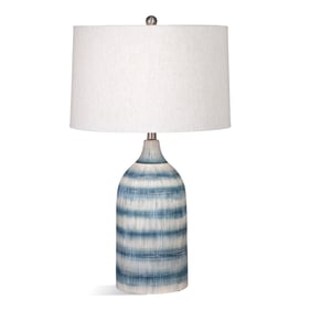 Bassett Mirror Hayes Blue Table Lamp