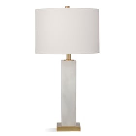 Bassett Mirror Hege White Table Lamp