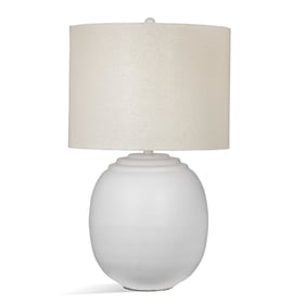 Bassett Mirror Harrison White Table Lamp