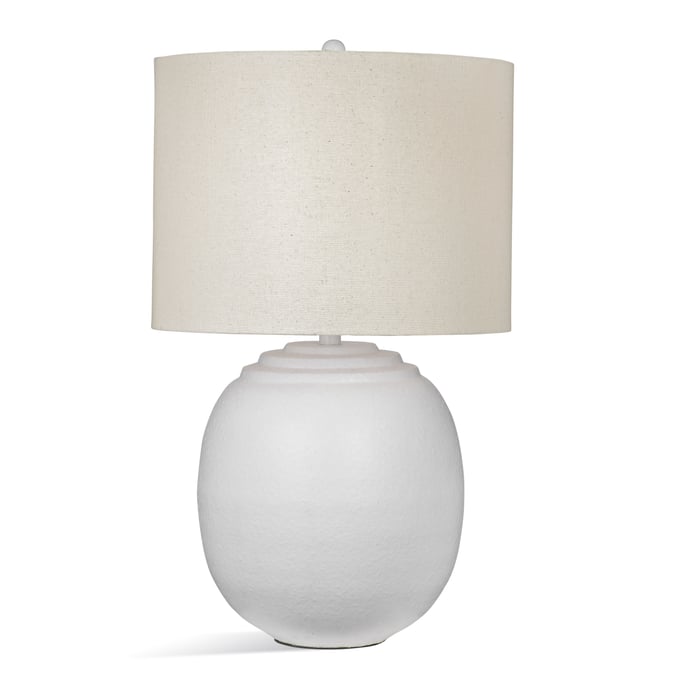 Bassett Mirror Harrison White Table Lamp BMC-L3940TEC