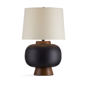 Bassett Mirror Ping Black Table Lamp