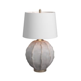 Bassett Mirror Annapurna Grey Table Lamp