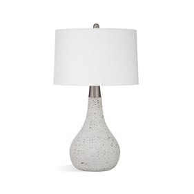 Bassett Mirror Leilani White Table Lamp