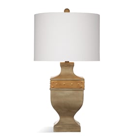 Bassett Mirror Bowery Grey Table Lamp