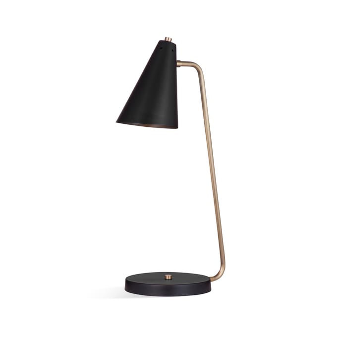 Bassett Mirror Inyo Black Table Lamp BMC-L4117TEC