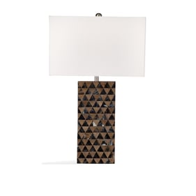 Bassett Mirror Imhotep Brown Black Table Lamp