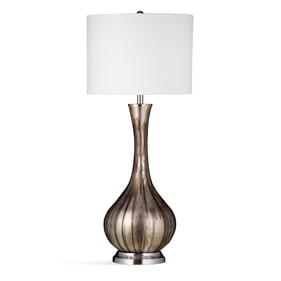 Bassett Mirror Archimedes Bronze Silver Table Lamp