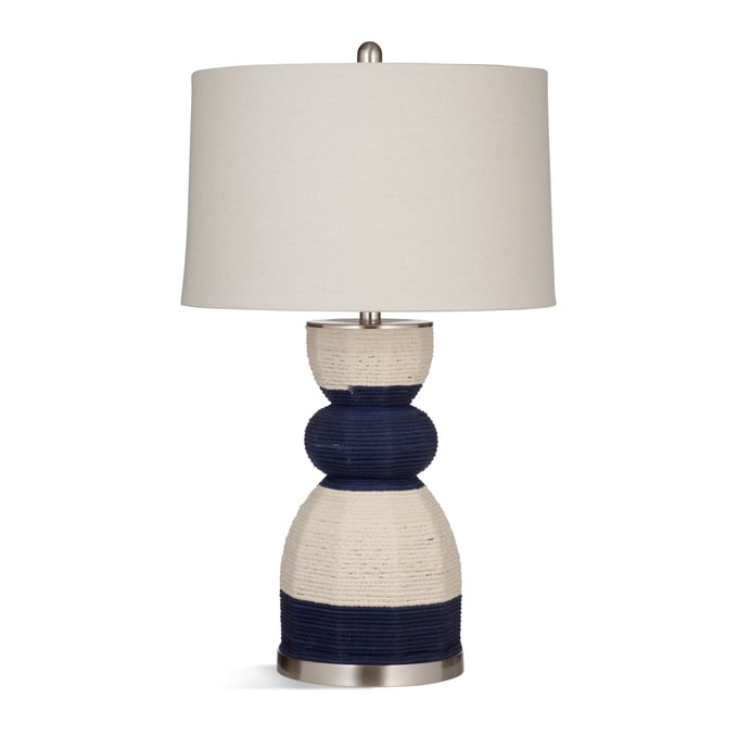 Bassett Mirror Kareen Blue Natural Table Lamp BMC-L4224T