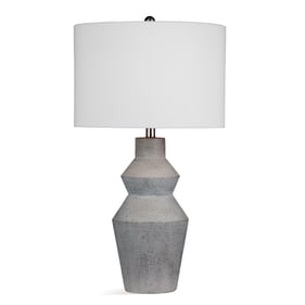 Bassett Mirror Roster Cement Table Lamp