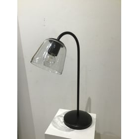 Bassett Mirror Veen Black Powder Desk Lamp