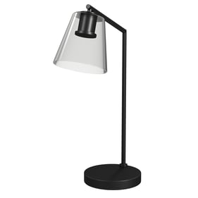 Bassett Mirror Rhyne Black Powder Desk Lamp