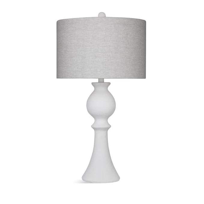 Bassett Mirror Pluss White Matte Table Lamp BMC-L4287T