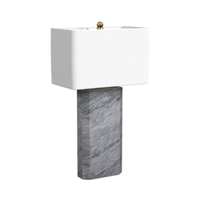 Bassett Mirror Leed Grey Table Lamp