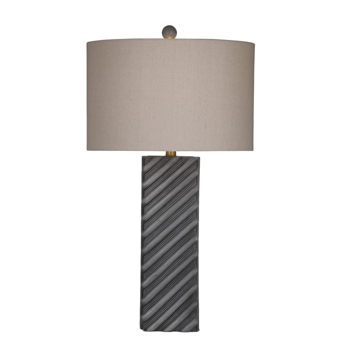 Bassett Mirror Gannex Grey Table Lamp BMC-L4323T