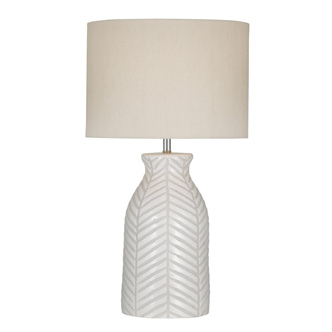 Bassett Mirror Sabrina Cream Table Lamp BMC-L4333T