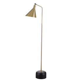 Bassett Mirror Brady Brass Floor Lamp