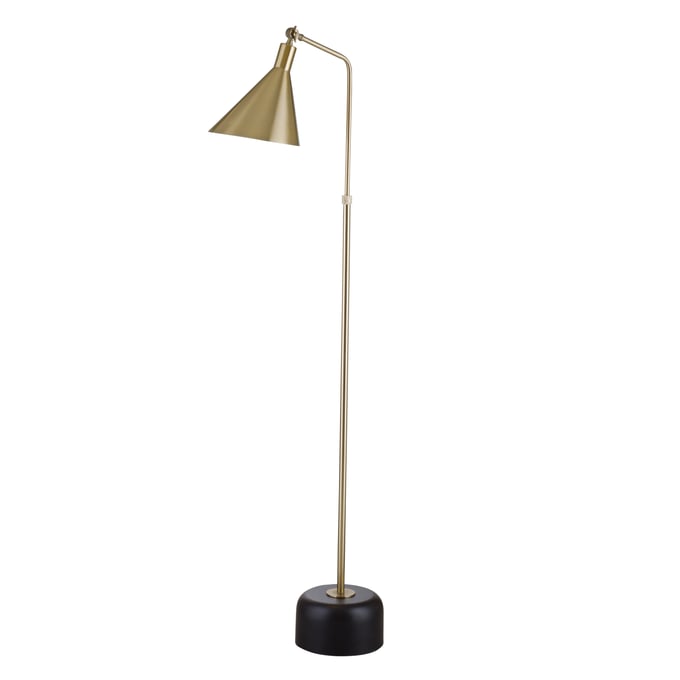 Bassett Mirror Brady Brass Floor Lamp BMC-L4357F