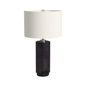 Bassett Mirror Zeus Smoke Grey Table Lamp