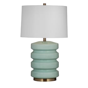 Bassett Mirror Marzz Light Green Table Lamp