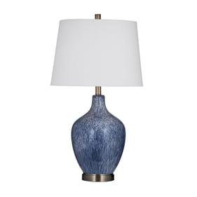 Bassett Mirror Montego Blue Table Lamp