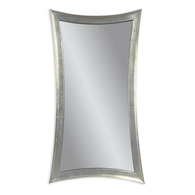 Bassett Mirror Hour Silver Glass Wall Mirror BMC-M1762EC