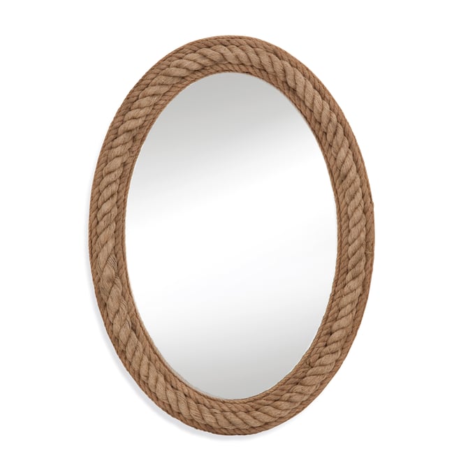 Bassett Mirror Rope Brown Wall Mirror BMC-M3646EC