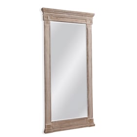 Bassett Mirror Ione Distressed Grey Floor Mirror