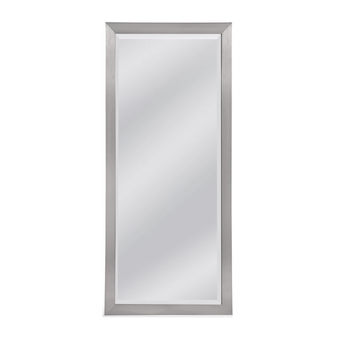 Bassett Mirror Stainless Silver Floor Mirror BMC-M3865BEC