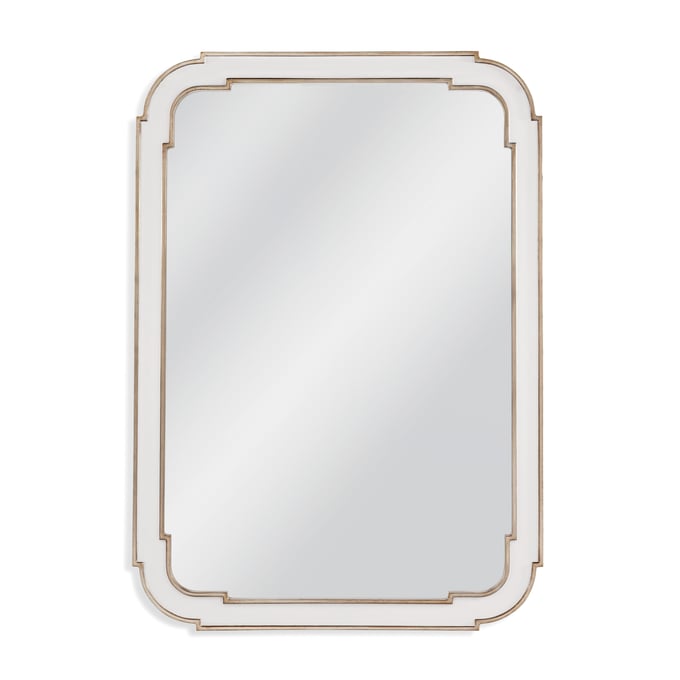 Bassett Mirror Sasha White Wall Mirror BMC-M4081EC