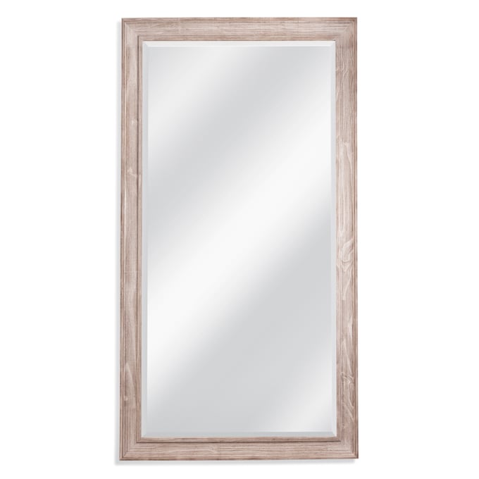 Bassett Mirror Kibbe White Floor Mirror BMC-M4107BEC