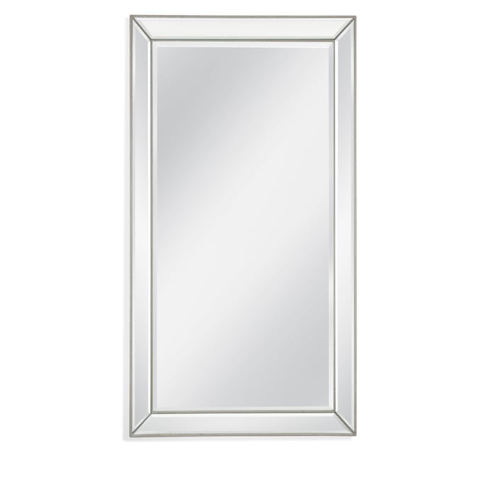 Bassett Mirror Ashley White Silver Floor Mirror BMC-M4250B