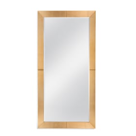 Bassett Mirror Agatha Gold Leaner Mirror