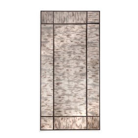 Bassett Mirror Maxwell Grey Floor Mirror