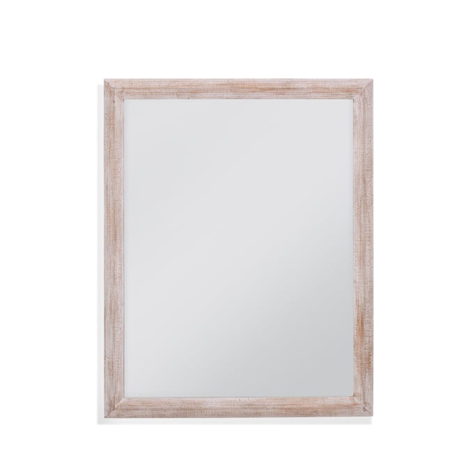 Bassett Mirror Bellefont White Wall Mirror BMC-M4474EC